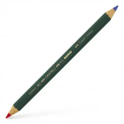 Lápis Bicolor Azul e Vermelho Faber Castell