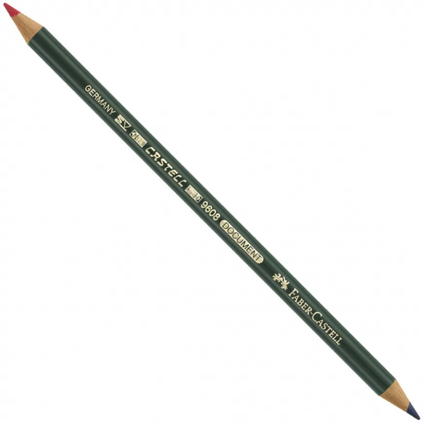 Lápis Bicolor Documentos 9608 Faber Castell