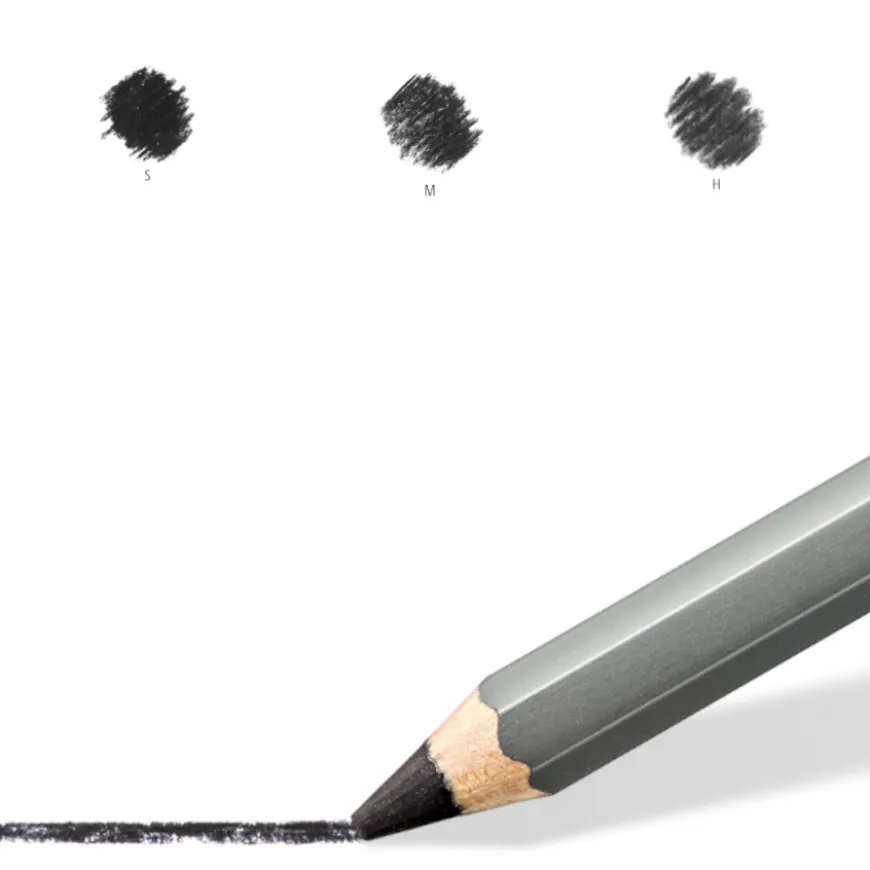 Lápis Carvão Mars Lumograph Staedtler