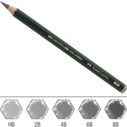 Lápis de Grafite Castell 9000 Jumbo Faber-Castell