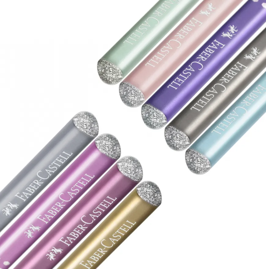 Lápis Grafite Grip Sparkle Faber-Castell