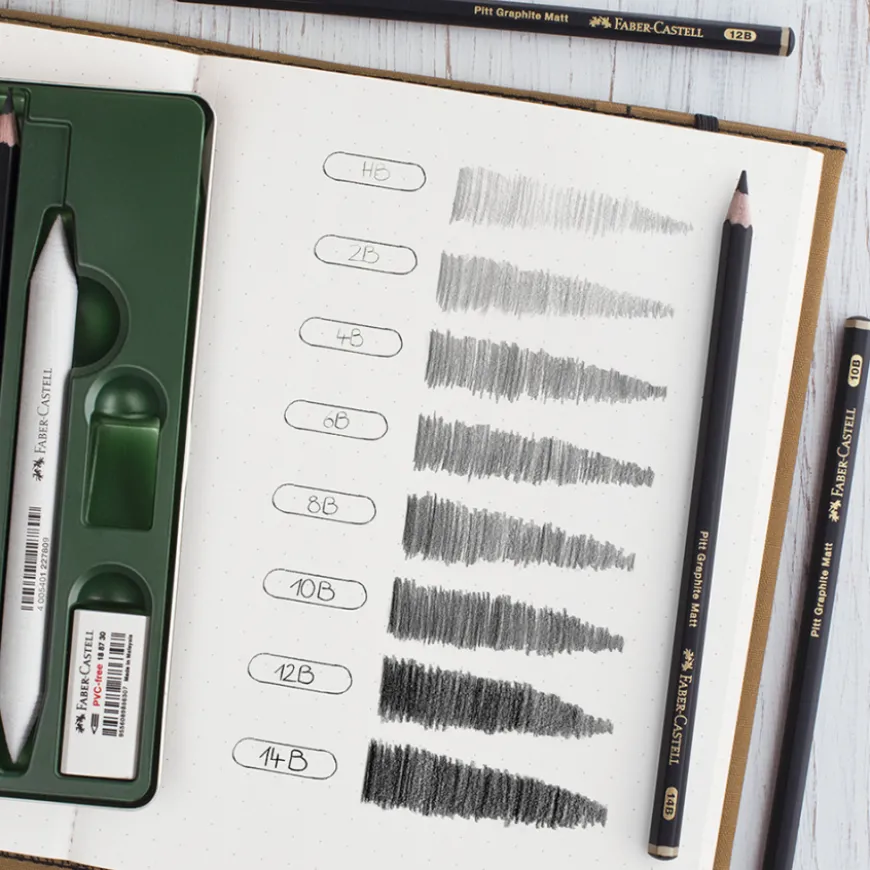 Lápis Grafite Pitt Matt Faber Castell