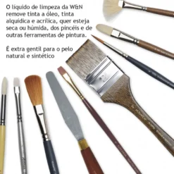 Líquido Limpeza de Pincéis Winsor & Newton