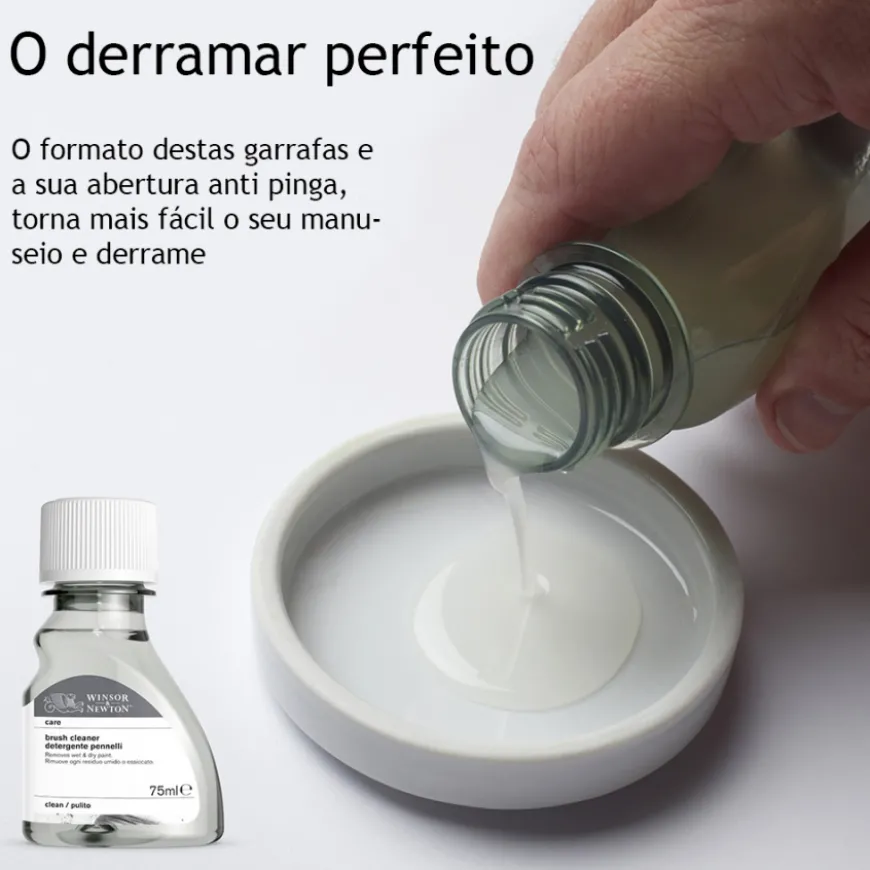 Líquido Limpeza de Pincéis Winsor & Newton