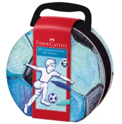 Mala Futebol Marcadores Connector Faber-Castell