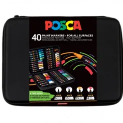 Mala 40 Marcadores Posca