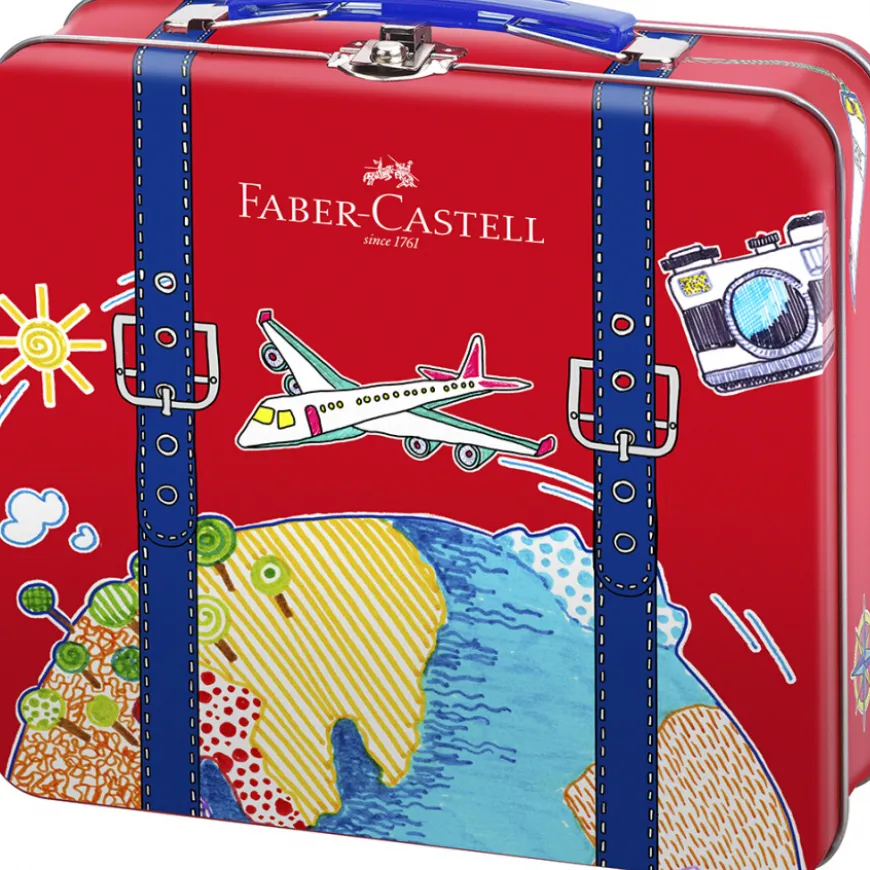 Mala Viagem Marcadores Connector Faber-Castell