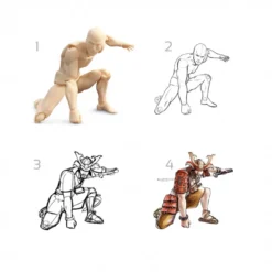 Manequim Articulado Graph´it