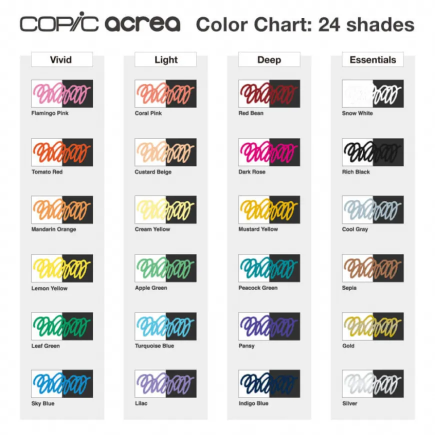 Marcador Copic Acrea