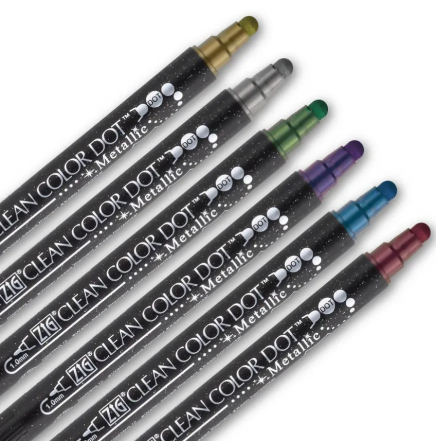 Marcador Metálico Clean Color Dot Zig