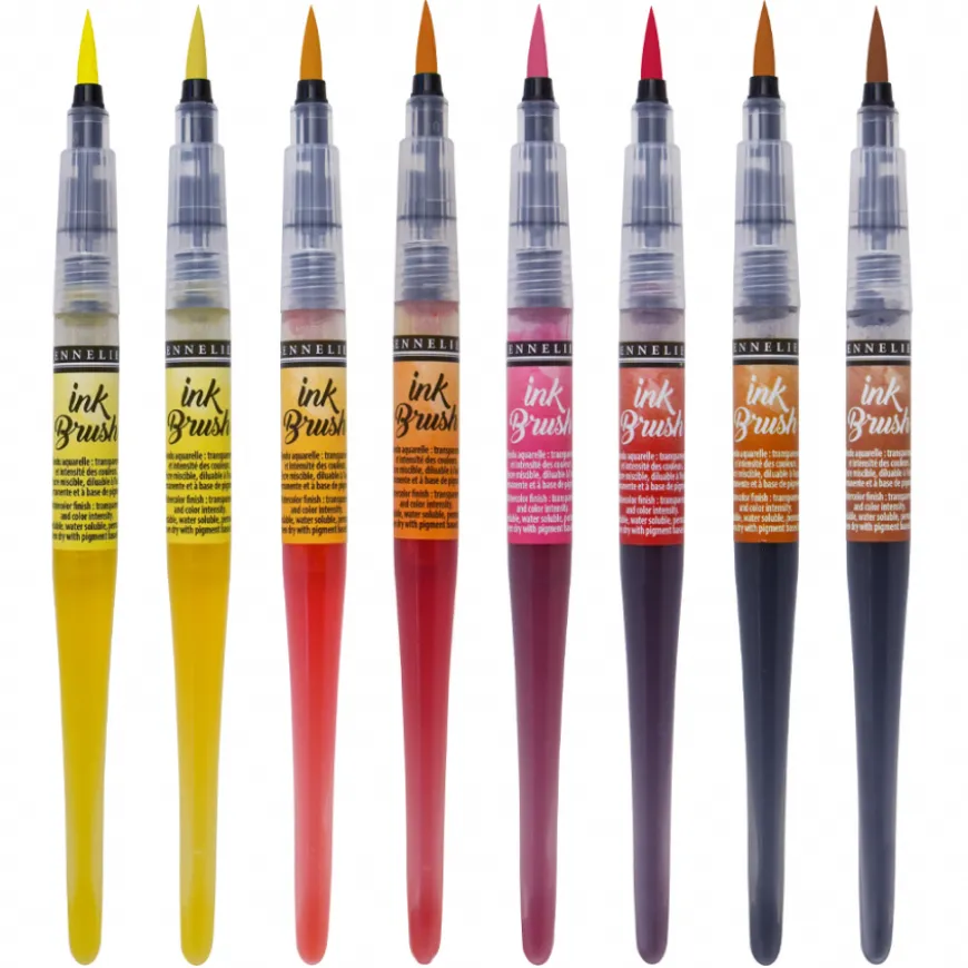 Marcador Pincel Ink Brush Sennelier