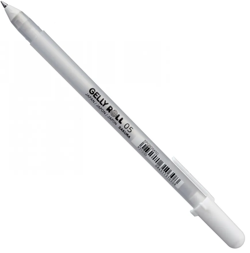 Marcador Sakura Gelly Roll Basic Branco