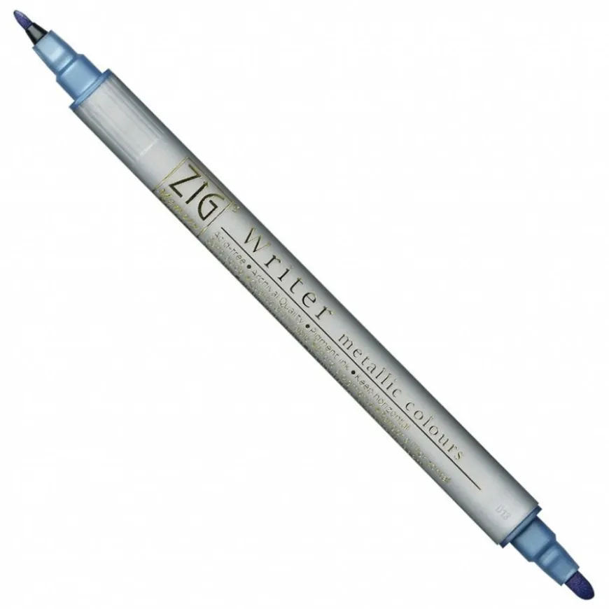 Marcador ZIG Writer Metálico