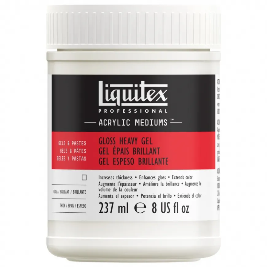 Médio Heavy Gel Brilhante Liquitex