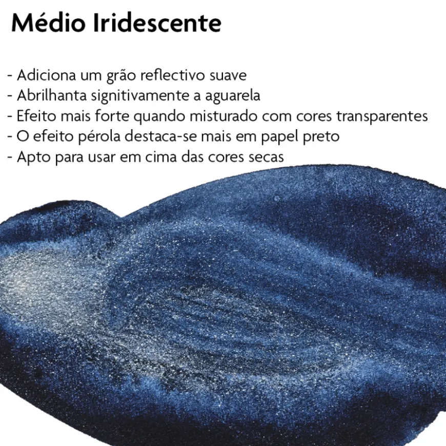 Médio Iridiscente Winsor & Newton