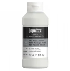 Médio Metálico Prateado Liquitex