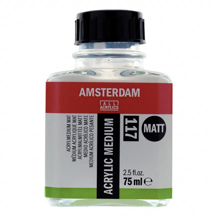 Médio para Acrílico Mate Amsterdam