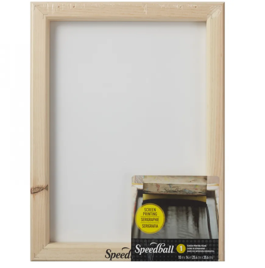 Moldura em Madeira Serigrafia Speedball