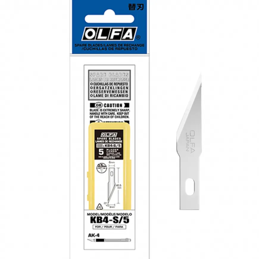 Pack 5 Lâminas de Precisão (KB4-S)