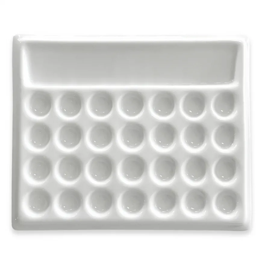Paleta Retangular Porcelana Inart