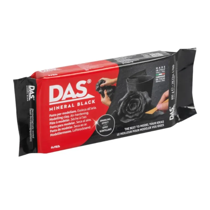 Pasta de Modelar DAS Mineral Preta