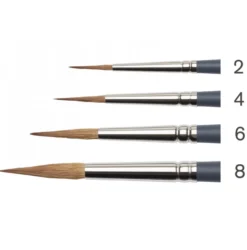 Pincel Aguarela Profissional Ponta Redonda Winsor & Newton