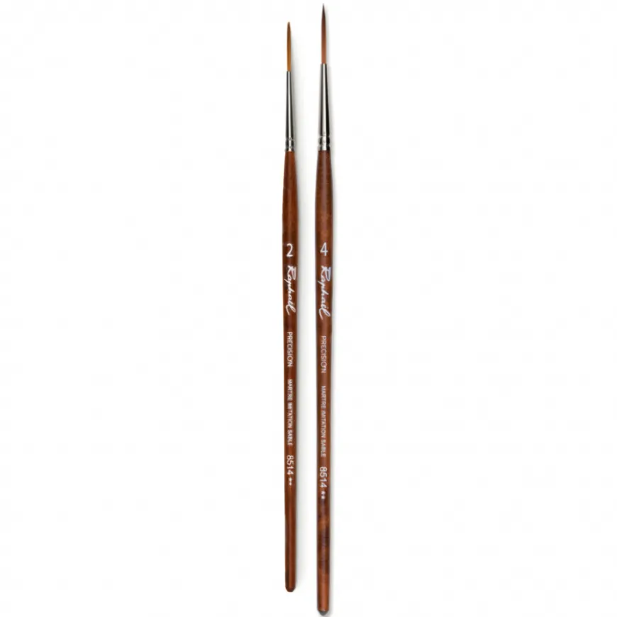 Pincel Fine Liner Precision 8514 Raphaël para Aguarela