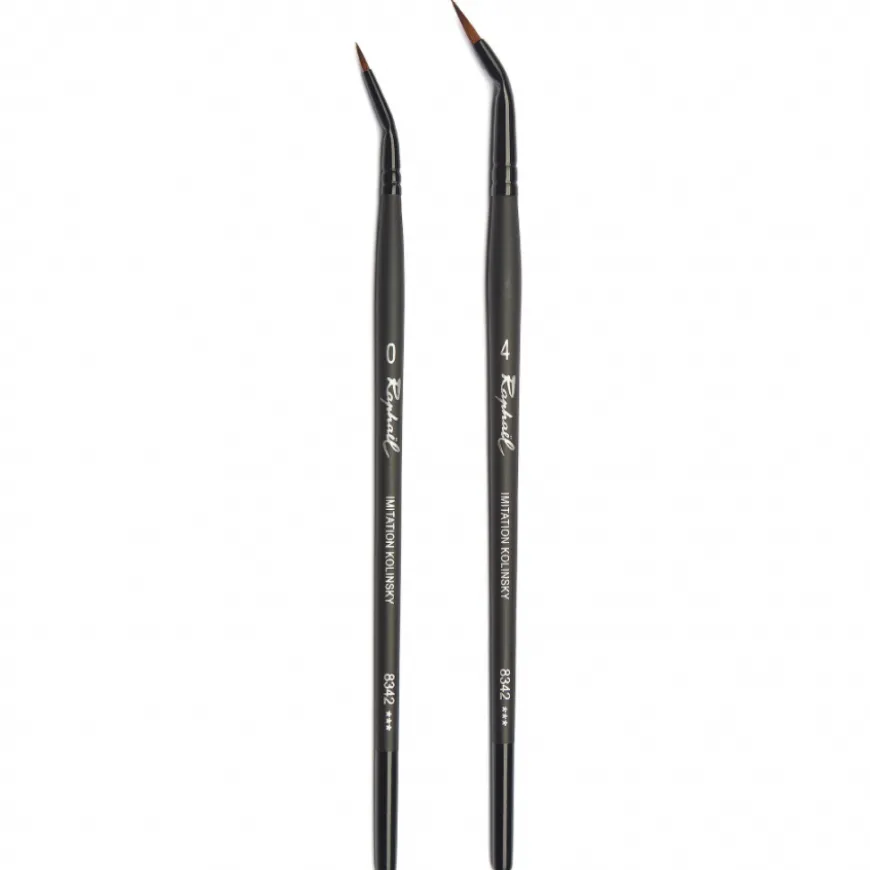 Pincel Redondo Oblíquo Aguarela 8342 Stradivarius Raphaël