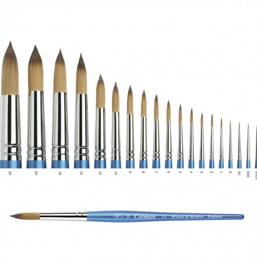 Pincel Redondo para Aguarela Cotman S111 Winsor & Newton