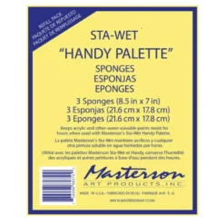 Recarga 3 Esponjas para Paleta Sta-Wet Handy