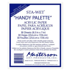Recarga 30 Folhas para Paleta Sta-Wet Handy
