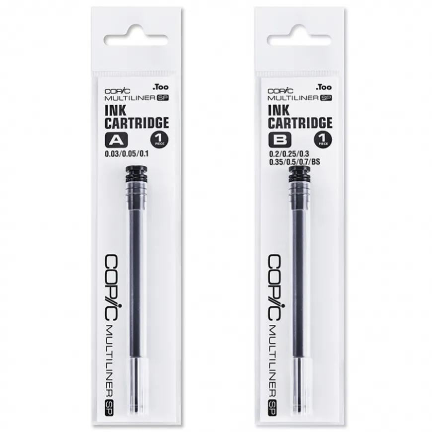 Recarga Preta Marcador Multiliner Copic