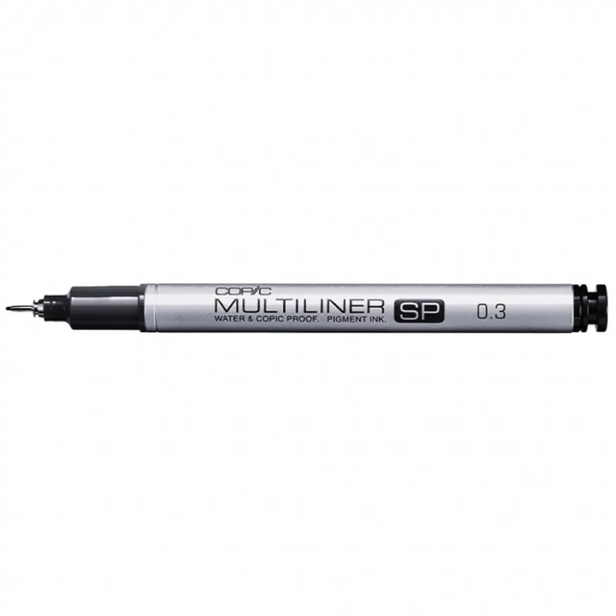 Recarga Preta Marcador Multiliner Copic