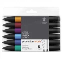 Set Marcadores Promarker Brush Tons Ricos Winsor & Newton