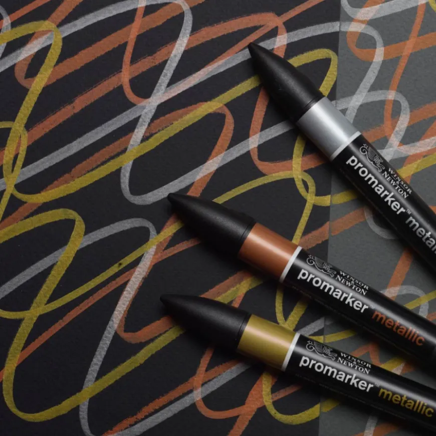 Set Marcadores Promarker Tons Metálicos Winsor & Newton