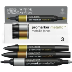 Set Marcadores Promarker Tons Metálicos Winsor & Newton