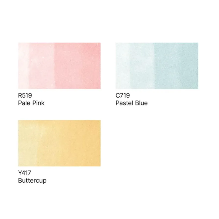 Set Marcadores Promarker Tons Pastel Winsor & Newton