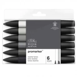 Set Marcadores Promarker Tons Cinza Winsor & Newton