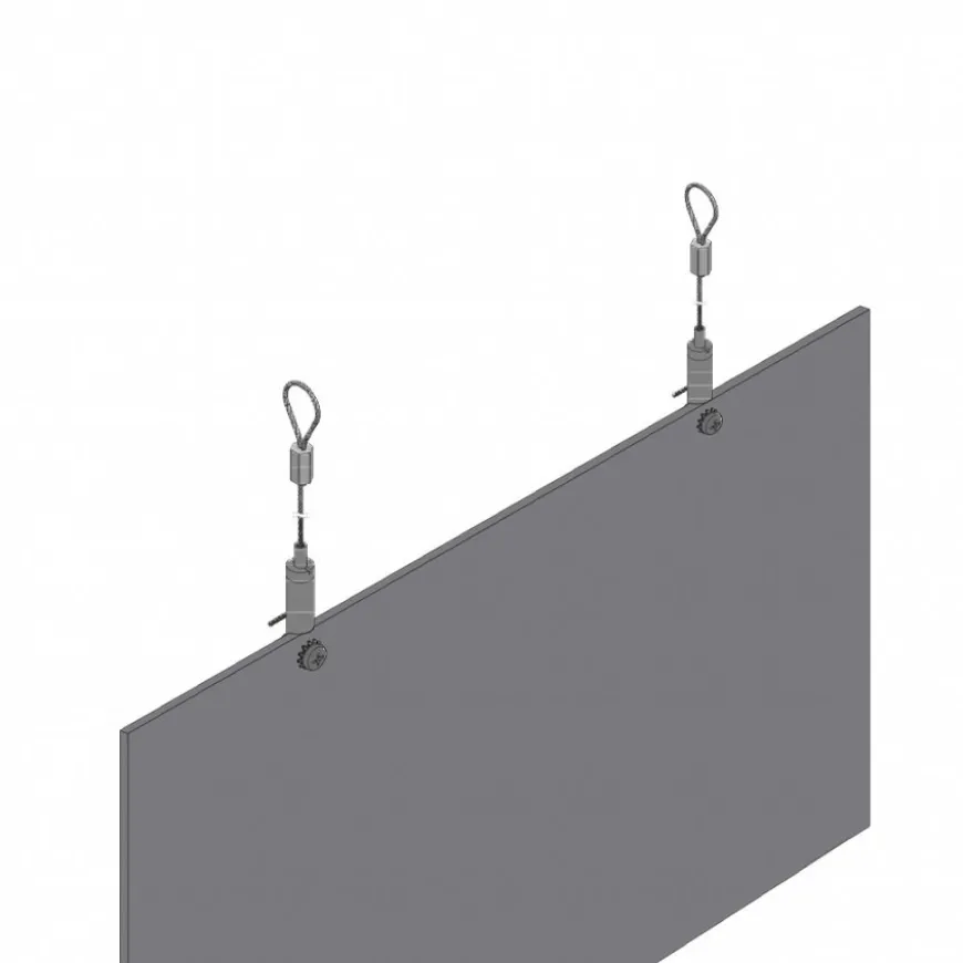 Sistema Suspensão Laço Fixo com Suporte Painel 10mm STAS