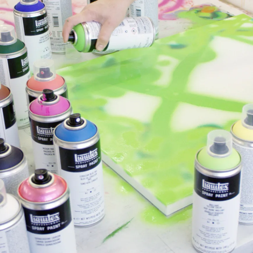 Spray Acrílico Base Água Liquitex