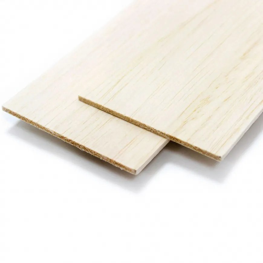 Tabua de Madeira de Balsa