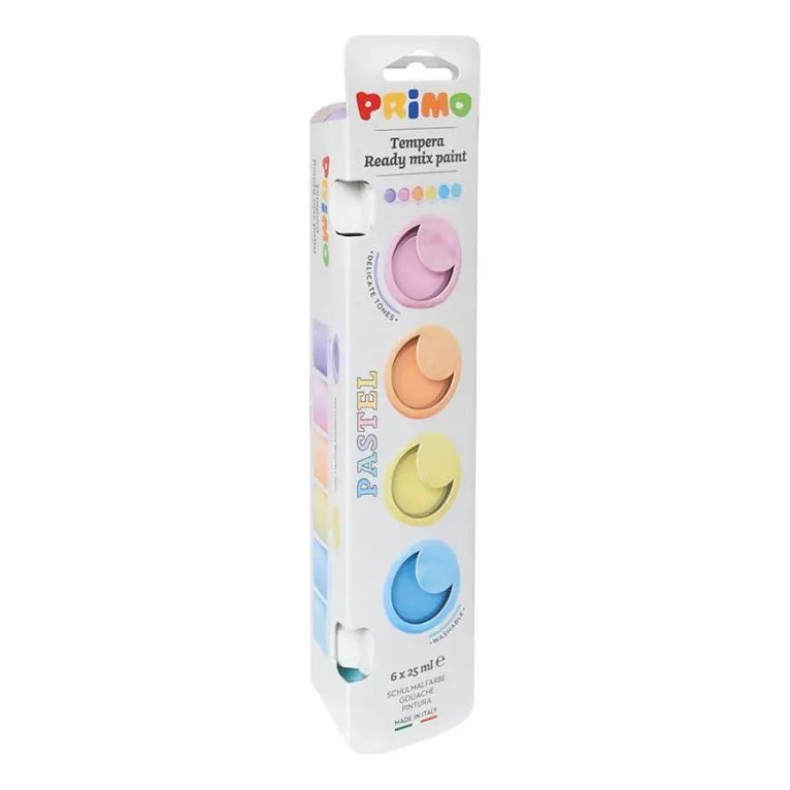 Tempera Escolar Tons Pastel Primo