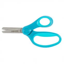 Tesoura Azul Infantil Softgrip + 6 Fiskars