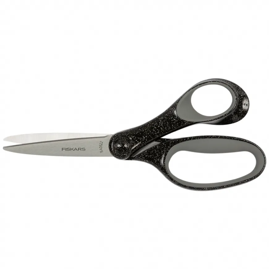 Tesoura Estudante Purpurinas Soft Grip Fiskars