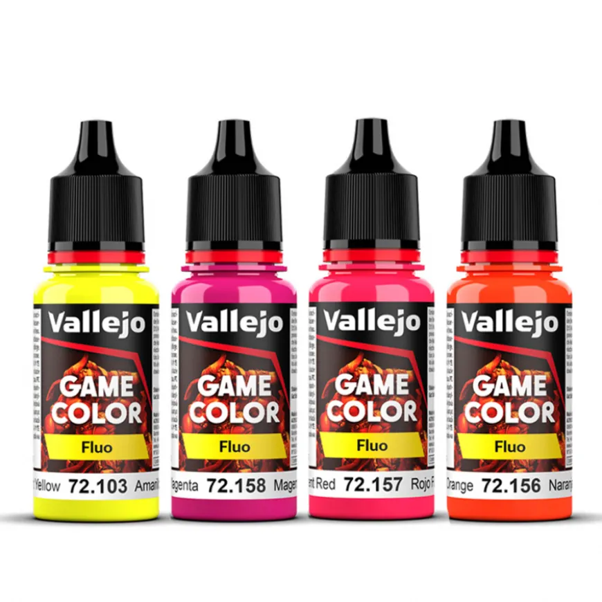 Tinta Acrílica Fluorescente Game Color Vallejo