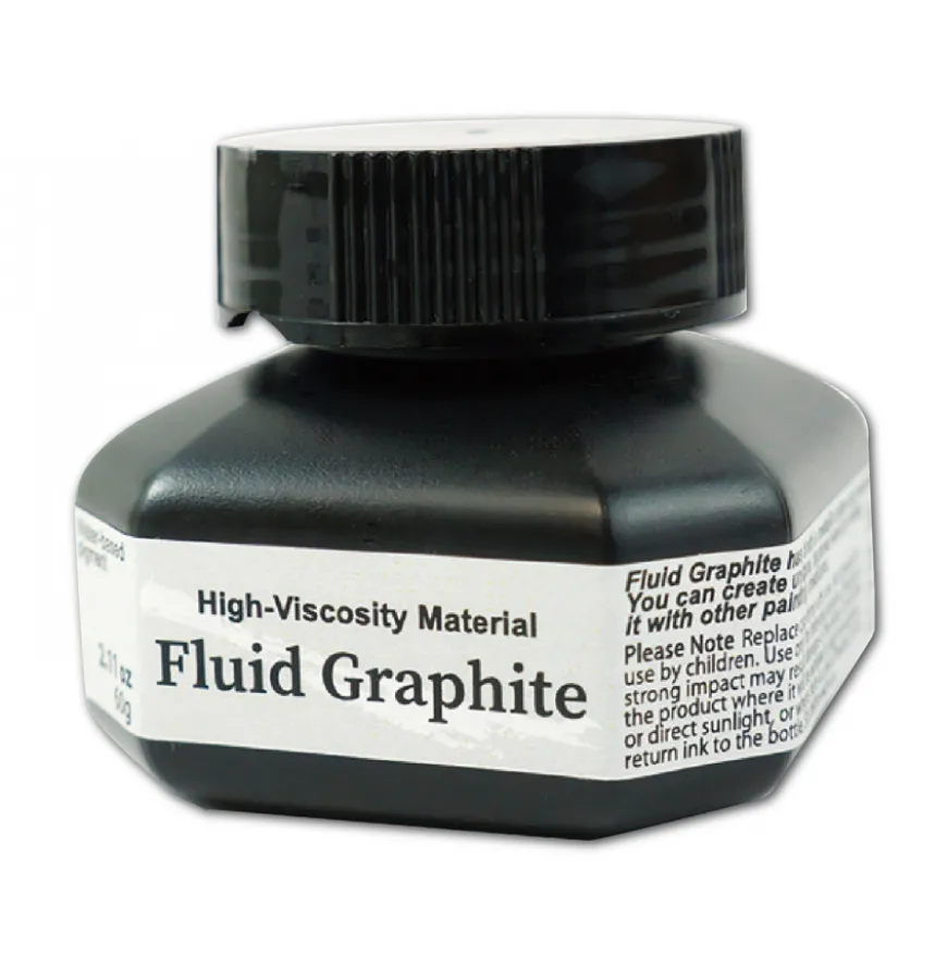 Tinta Grafite Fluída Zig Kuretake