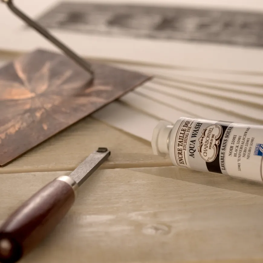 Tinta para Gravura Aqua Wash