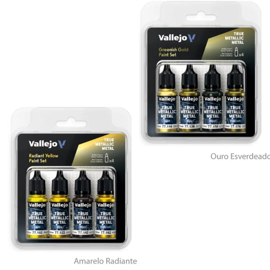 True Metallic Metal Set Vallejo
